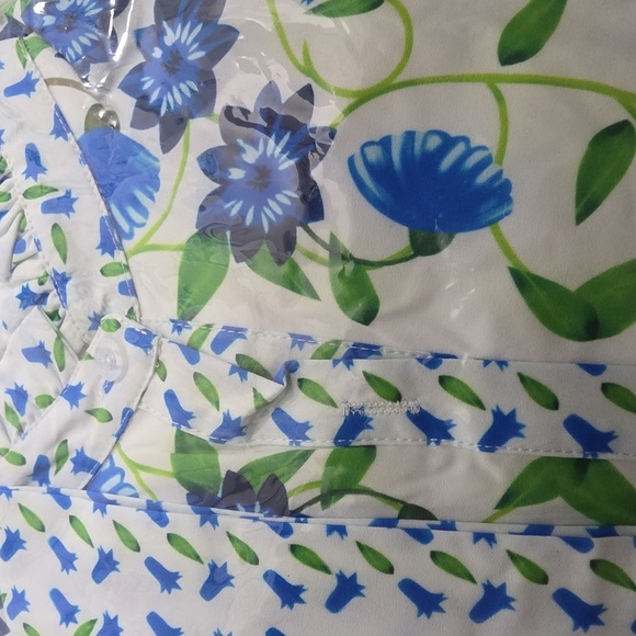 Chic Blue Floral Maxi Dress - Picture 16 of 16